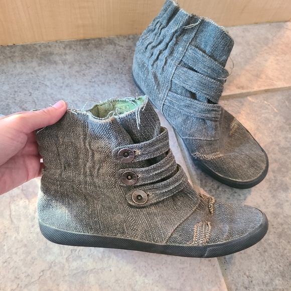 Blowfish gray Y2K booties 7.5 - Picture 8 of 8